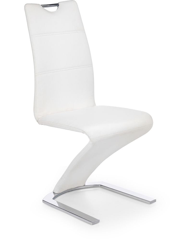 Halmar Kovová stoličky K188, biela